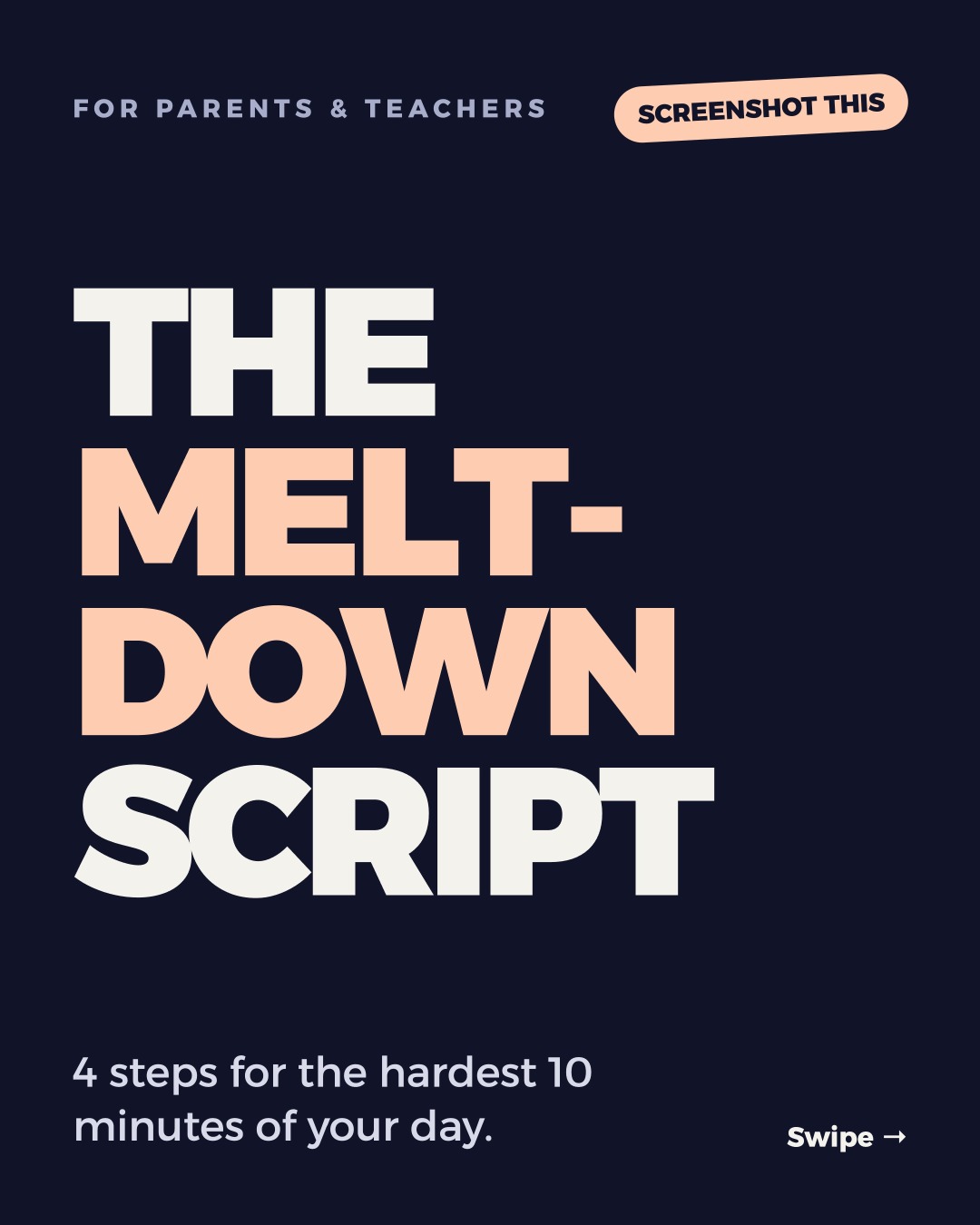 AUVIE — The meltdown script