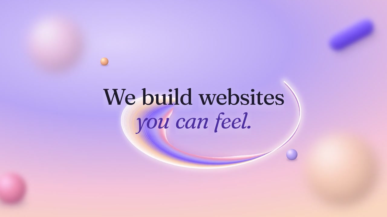 Website Showreel preview frame