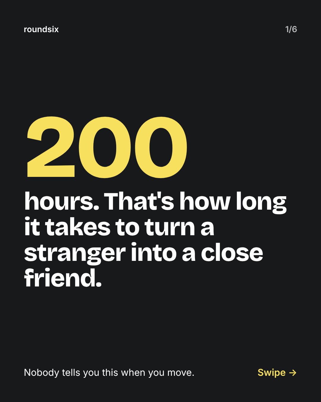 roundsix — 200 hours