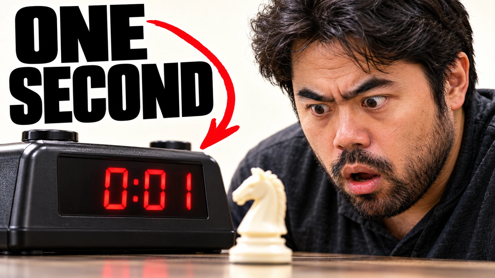 One Second — thumbnail design